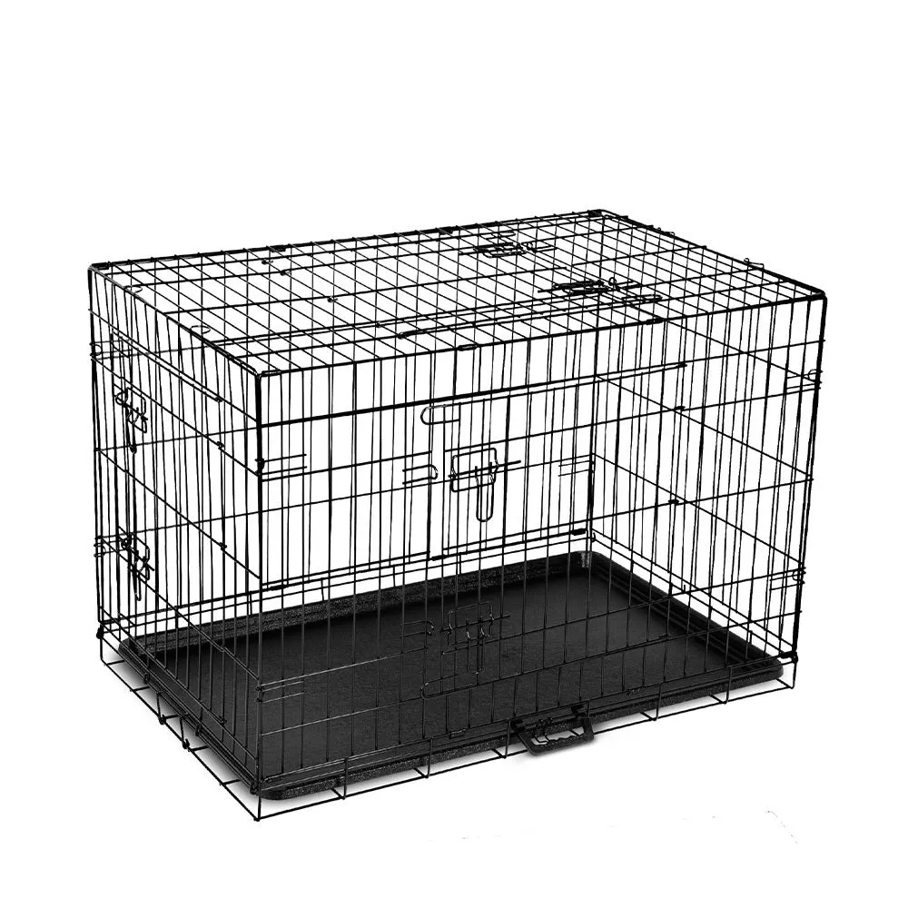 36" Dog Cage Crate Kennel | 3 Doors
