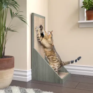 Katrise Standing Cat Scratcher, London Grey (pre-order ships 6/30/25)