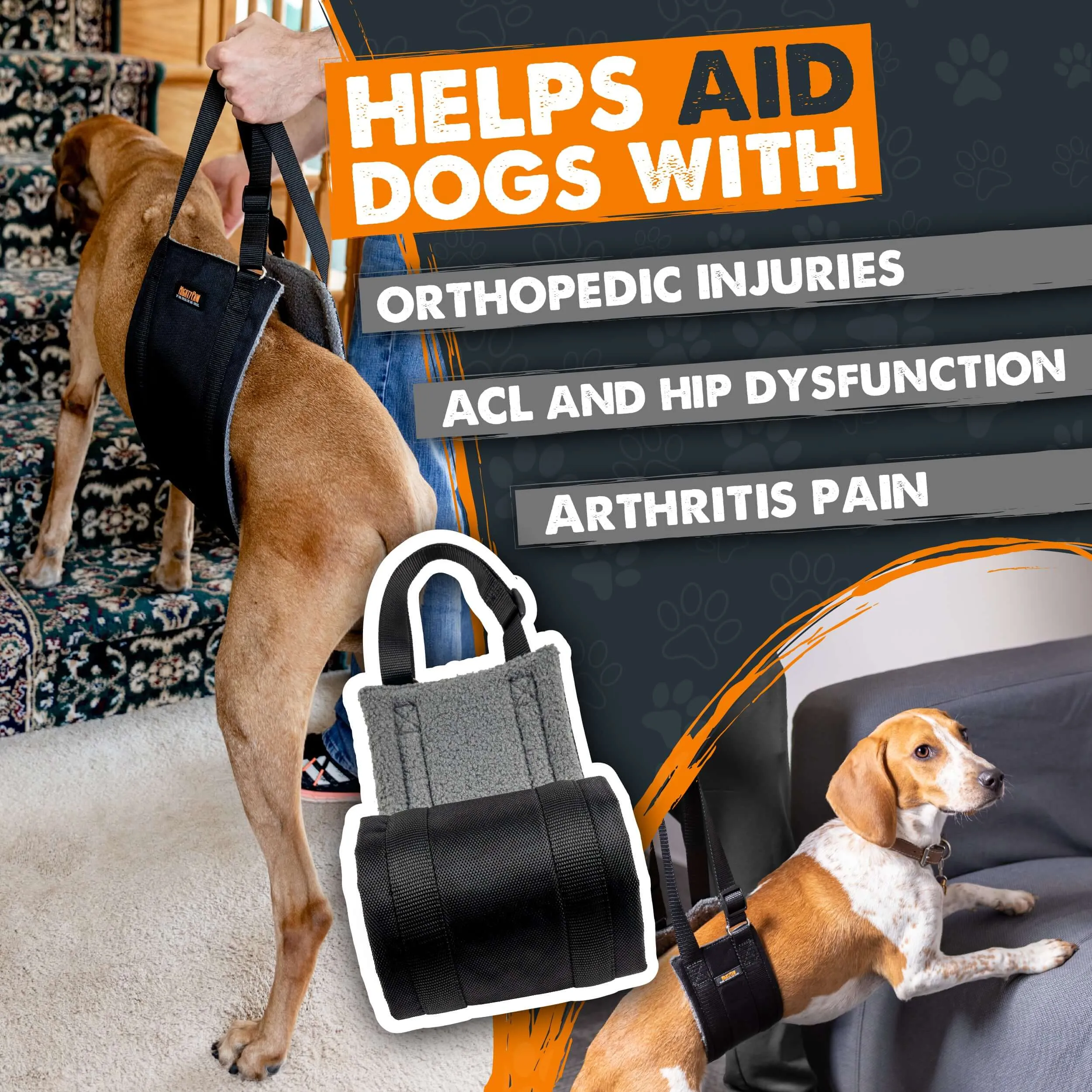 Lift Your Dog with Ease: Mighty Paw Dog Lift Harness for Hind Leg Support